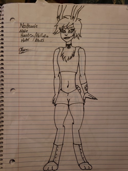So I Made These After Getting Into The Hazbin/hellova Boss. The Sater/ Fawn Was A Young Lady I Had Made
