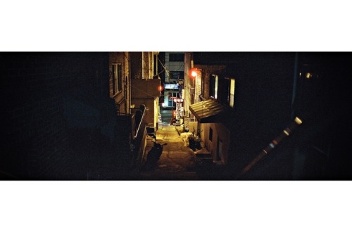 Searching for Soul, SeoulHasselblad 45mm/f4.0 + Hasselblad X-pan + Cinestill 800T