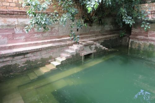 Temple stepwell at North India