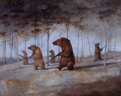 gameraboy: The Bear Hunt by whiteflyinglizard