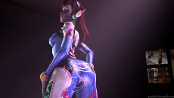 yoshiki-hub:  “Please Stop Staring So Hard…”D.Va’s