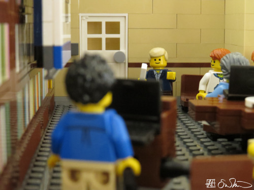 legogradstudent: Listening to a professor’s remarks, the grad student learns that “three