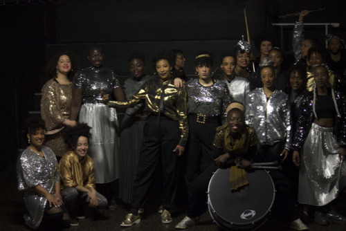 30 nuances de noir-es / Black French feminist Marching Band Part 1/4 (behind the curtains)March 2017