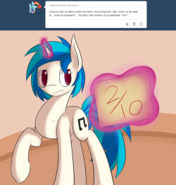 askoctavia:  Ask Octavia #205 Ask Vinyl #003 It couldn’t be… Could it?  Oh dear&hellip; xD