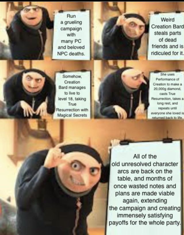 criticalrolo:losing my mind at this amazing story from r/dndmemes some people’s dnd adventures are just. So Fucking Coolhere’s the link and the story, it’s Amazing 