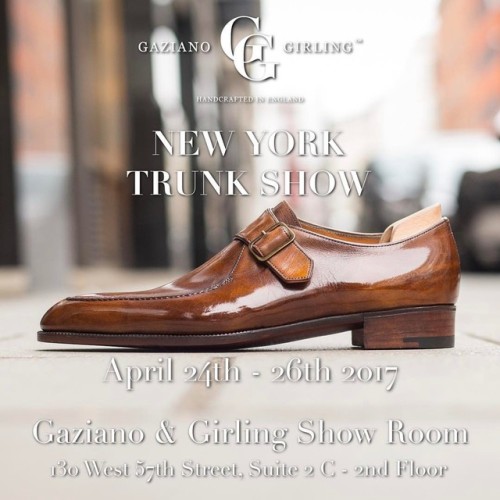 Don’t forget about our trunk show in the big apple starting tomorrow. Please visit our blog to
