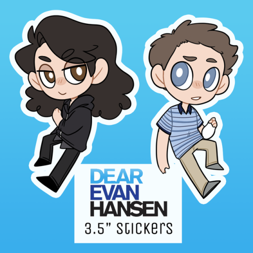 Also for all of you who are stuck in Be More Chill hell like myself, I’ve made stickers and a charm!