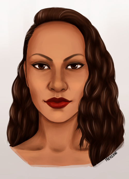 theirout: i was really out of practice with painting portraits, so for my first art in 2016 i painte