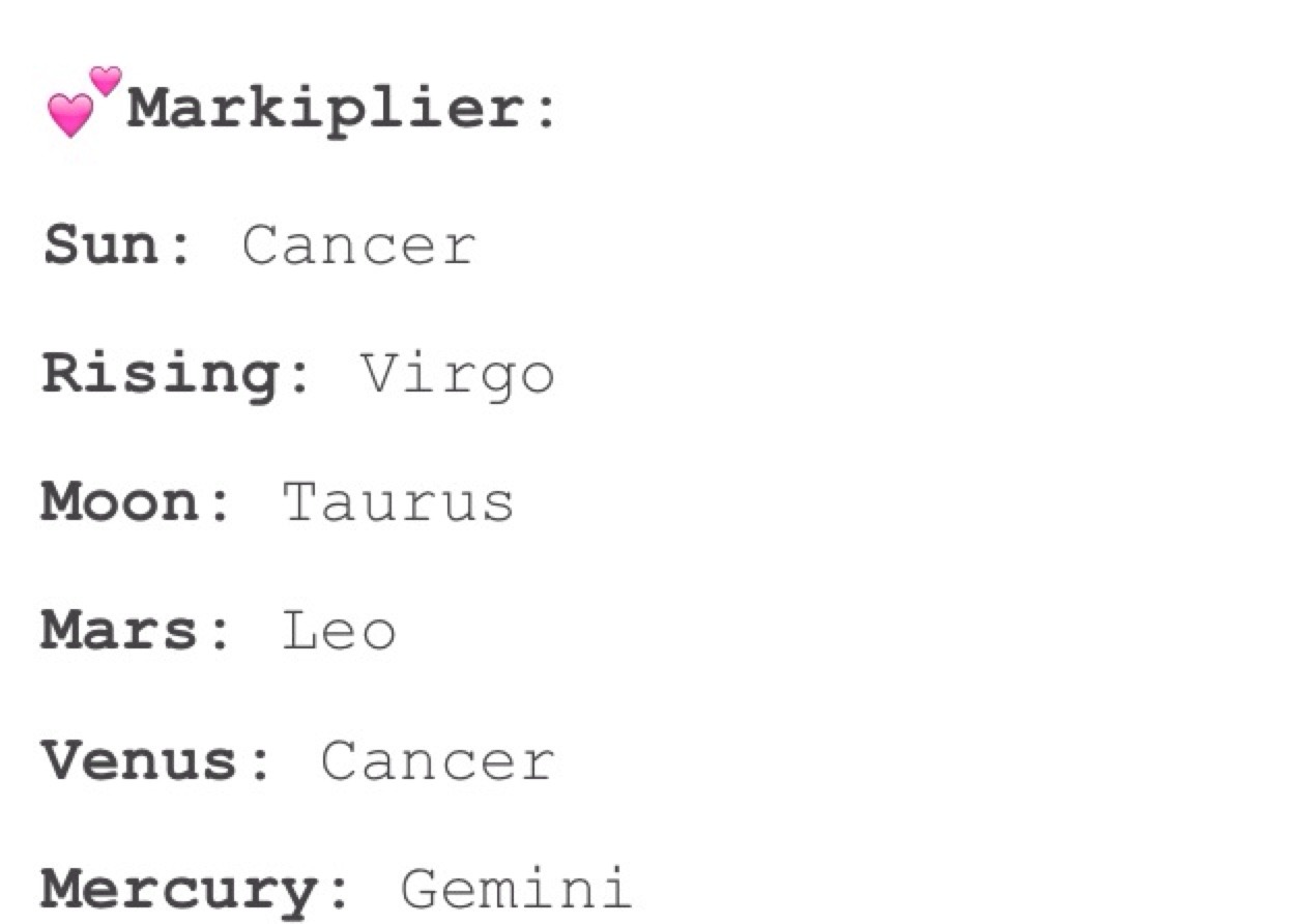 asepticbich:  WAIT @markiplier IT’S OKAY YOUR MOON SIGN IS TAURUS YOU DON’T HAVE