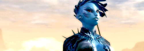 tyriantourist:  Termina Caprice, my homicidal maniac Sylvari Theif is finally at 80!