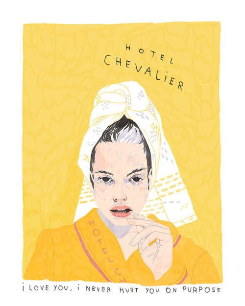 hotel chevalier print by heartbeats club