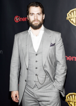 Henry Cavill as CinemaCon 2015. [x]