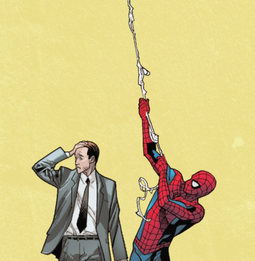 majiinatc:Peter Parker &amp; Harry Lyman in Amazing Spider-Man #790“If you see Pete, tell 