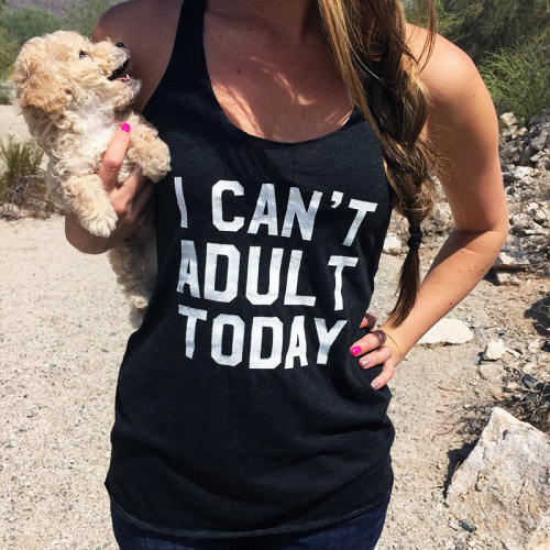 I Can’t Adult Today Shirt. Lazy Day T-shirt. Hipster Shirt. Funny T-shirt. Hipster Clothing. D
