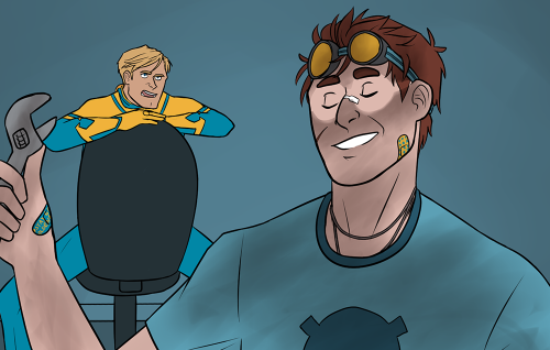 theazureavenger: “Sometimes I feel like I’m babysitting you.” “Babysitting? 