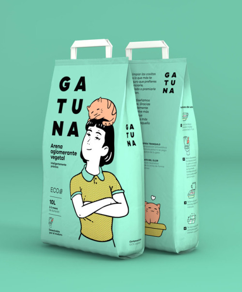 Cutest cat food package design by Bold