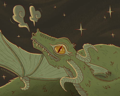 I Definitely Like Drawing Dragons!
