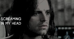 ultrun:  Bucky Barnes + songs:“Are we born to be broken, sinners, and thieves?”