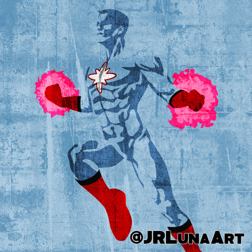 Check out my new Captain Atom design! This version was inspired by his look from Justice League Unli