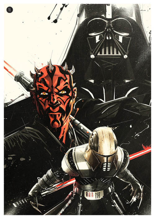 imthenic:  Sith Lords by Florent Belmonte  - Geek Art. Follow back if similar.-
