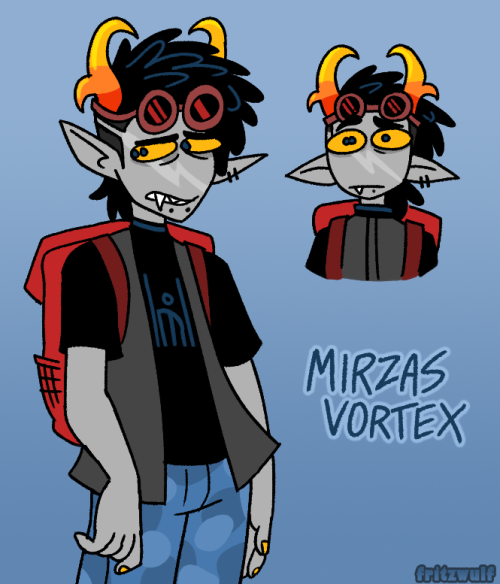 fritzwulf: Mirzas, a nervous, unlucky delivery boy who doesn’t like talking about his blood co