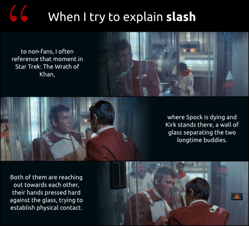 dduane:verifascinating:raktajino-hot:Link to quote source (x)“Slash is what happens when you take aw