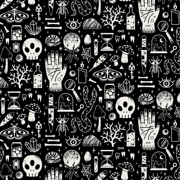 lordofmasks:  Curiosities: Bone Black | Camille Chew A pattern inspired by a cabinet