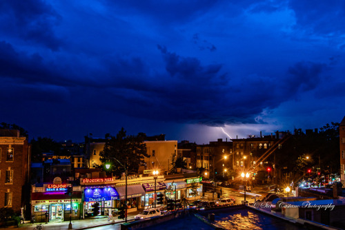 https://www.stevecastanophotography.com/
Shot May 30th 2019 | A little lightening as seen from the Tiki Bar at Jack Rose Dining Saloon​