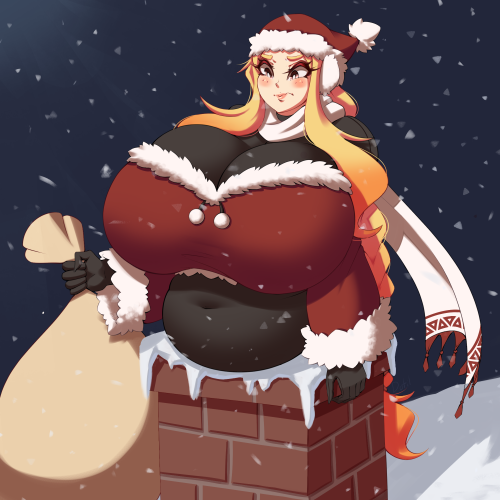 Arina is here to deliver your presents!…Eventually.