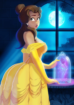 tovio-rogers:Belle drawn up for patreon <3