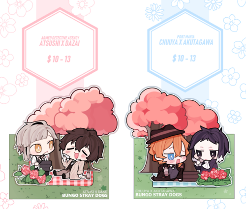 BSD ACRYLIC STANDS - SURVEYHi guys! I finally decided to sell my BSD acrylic stands! but its my firs