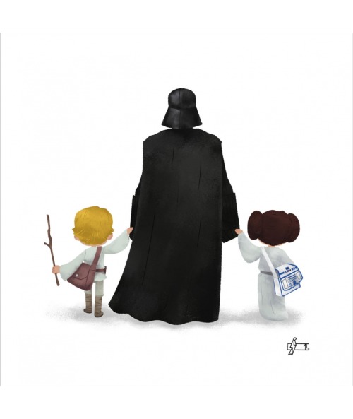 Super Families Prints by Andry Rajoelina at Last Available on French Paper Art Club With Geek-Art.ne