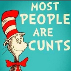 Happy Saturday. I work with the public.  #caturday #drseuss #people #cunt