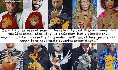 disneycritical: waltdisneyconfessions: “I’m rolling my eyes at some of the celebrity cas