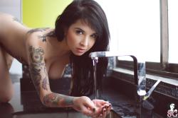 past-her-eyes:  Ilanna Suicide ilannasuicide ilanna.suicidegirls.com ​