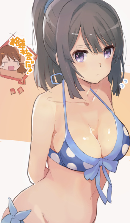 futureisfailed:  「水着れいな」/「鉄人桃子@お仕事募集中」のイラスト [pixiv]