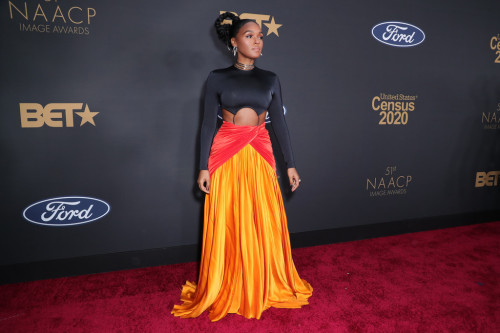 monaedroid:Janelle Monáe 51st NAACP Image Awards Pasadena, California, - Pasadena Civic Auditorium F