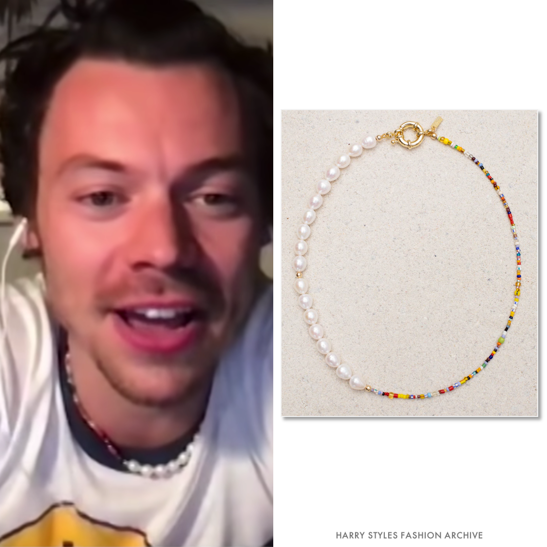 4 of Harry Stylesâ€™ Most Memorable Pendant Necklaces