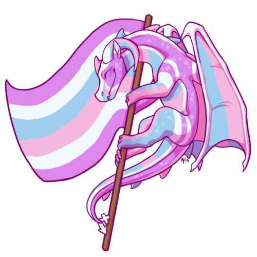 keymintt: this year’s round of pride dragons, happy pride you guys!!!! feel free to use these 