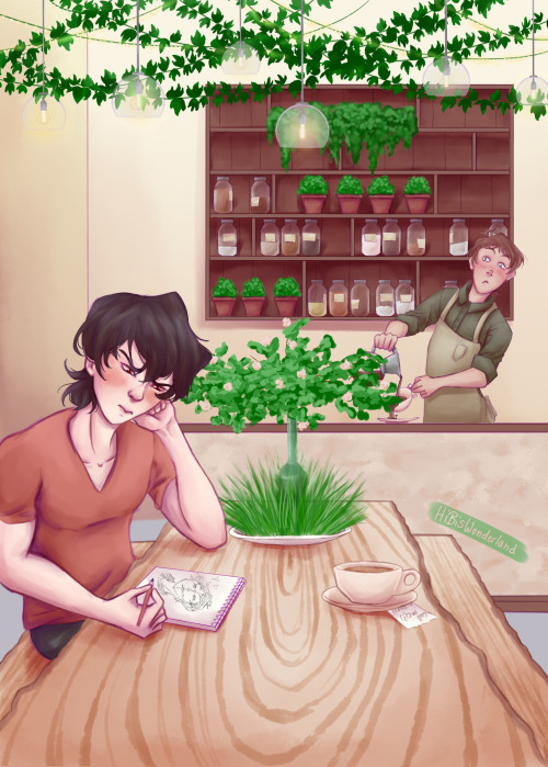 One more zine piece for now! This time for the amazing Coffee Beans and Cupcakes Zine!