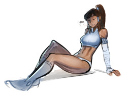 psuedofolio:  Korra Warmups refrence 