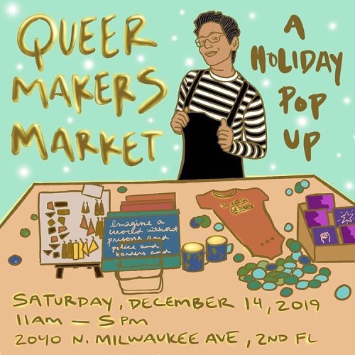 This Saturday I’m super excited to be part of the Queer Makers Market @in_these_times. I&rsquo