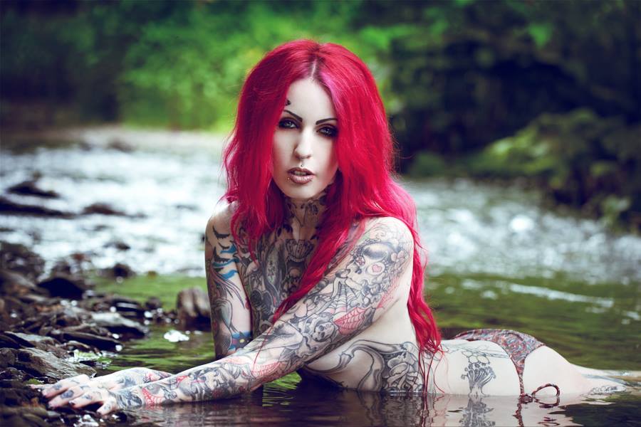 tattedbeautues:    Mademoiselle Jess  