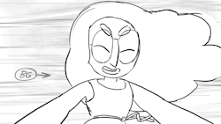 ianjq:  Some storyboard drawings I did for the Steven Universe