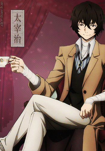 alice-chan-chan:  Dazai’s tea party (◔◡◔✿)