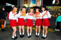 Tokyo-Fashion:  Halloween Eve In Japan 2015 Was A Big Street Party In Shibuya! Thousands