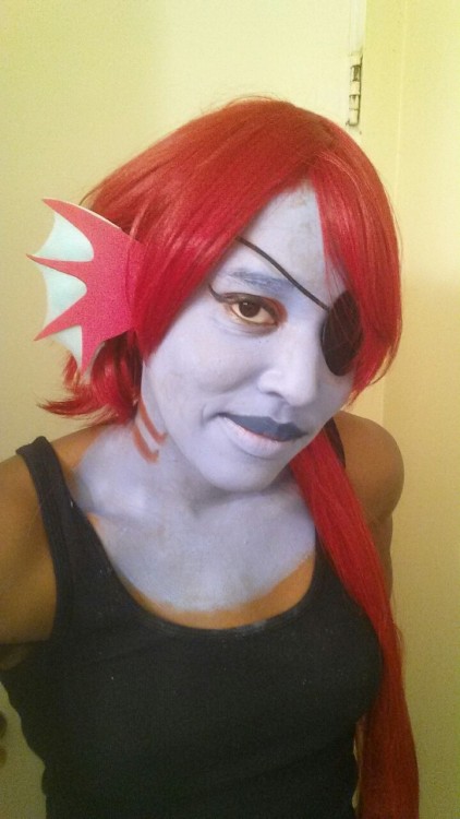 bravelittletiger:So I just did a quick test for Undyne and I’m really fucking hot???