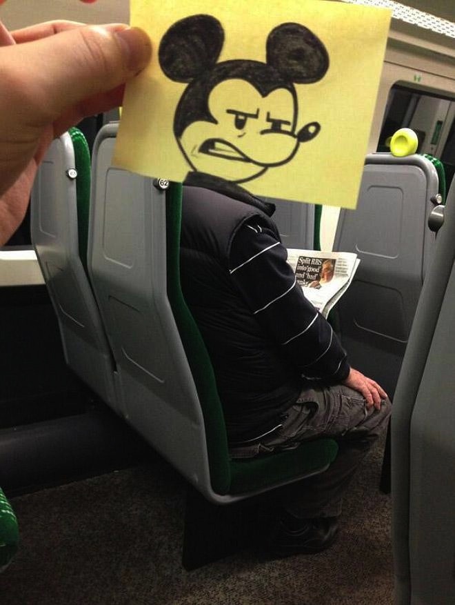 mymodernmet:  Drawings by October Jones Illustrator entertains himself during his