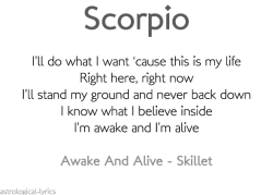 Astrological Lyrics