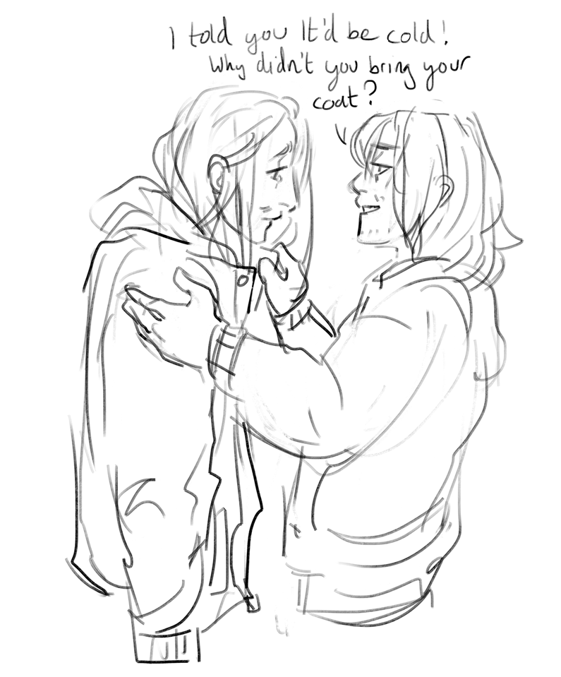 malacandrax: A bunch of doodles for someone having a crappy time on twitter, for